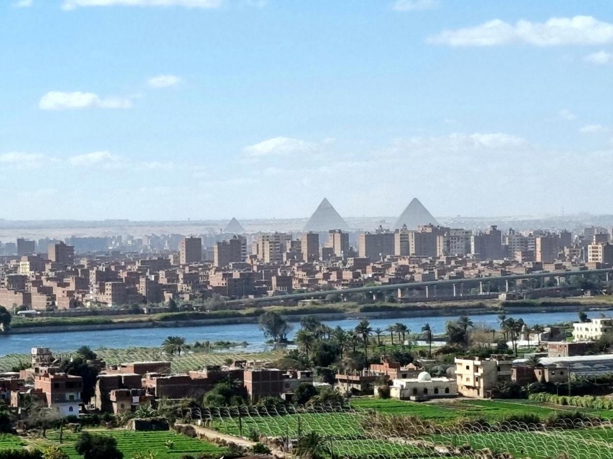 Amazing Nile View And Pyramids Apartment Cairo Exterior foto